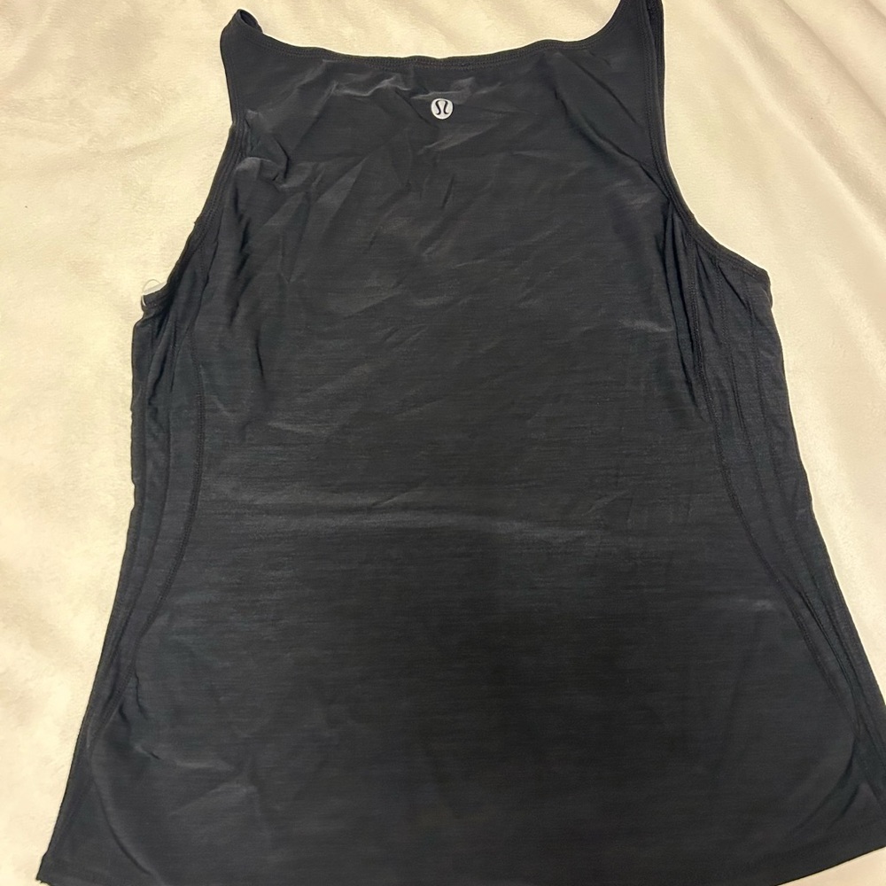 lululemon athletica black Tank Top